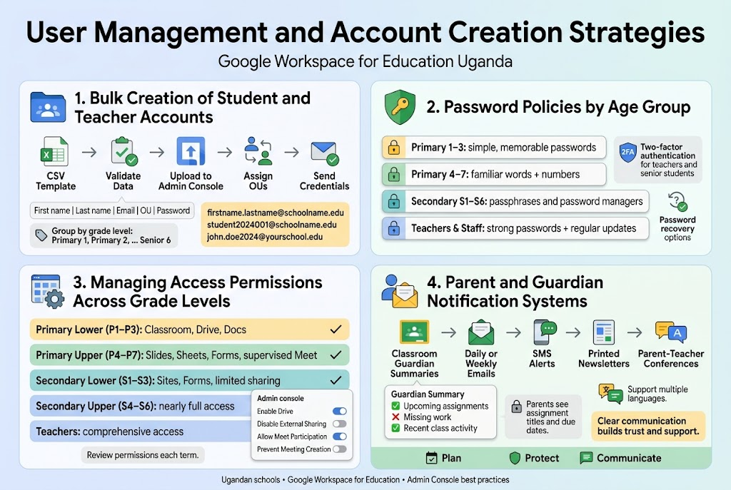 User Management and Account Creation Strategies