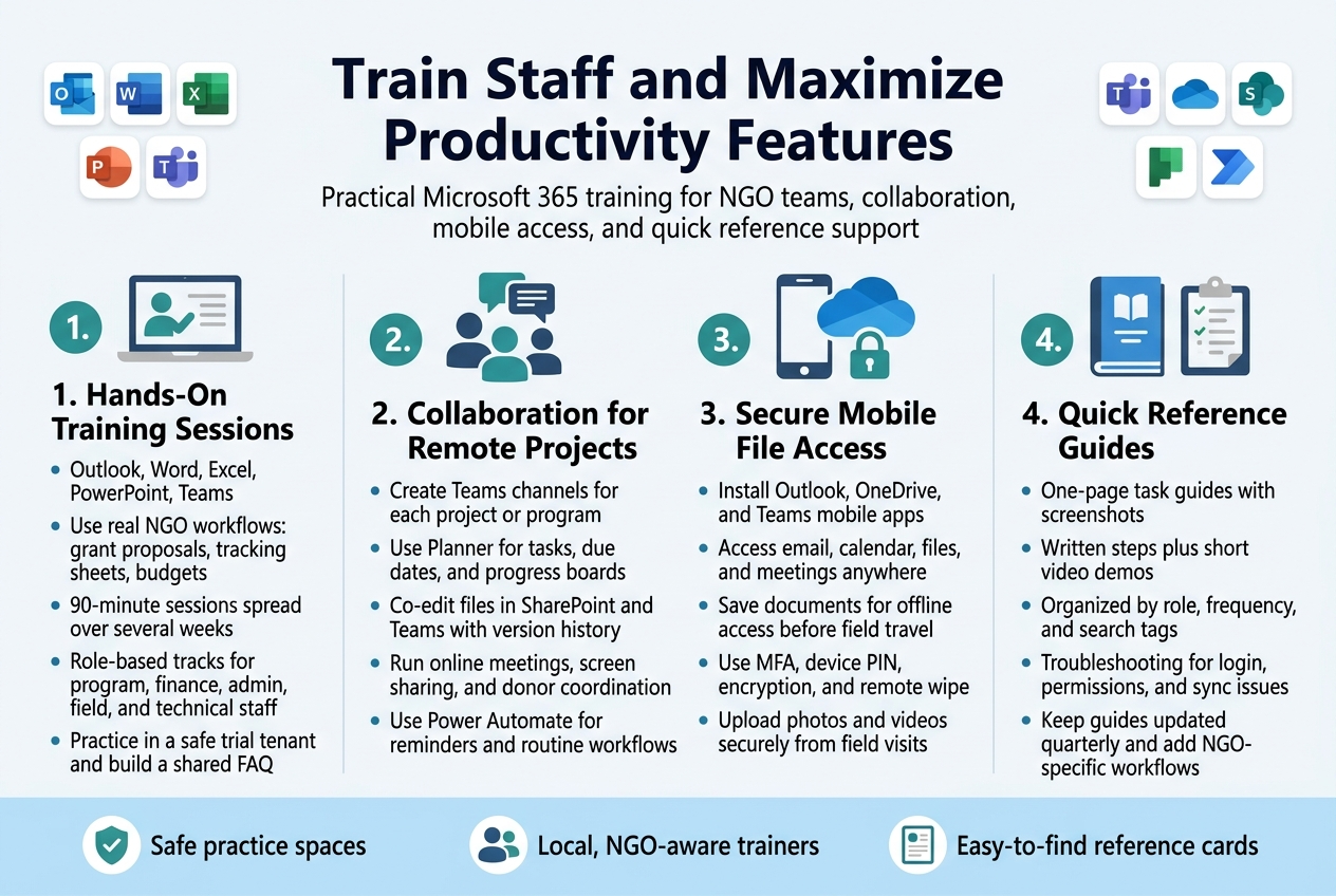 Train Staff and Maximize Productivity Features