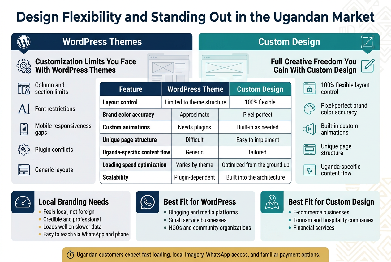 Design Flexibility and Standing Out in the Ugandan Market