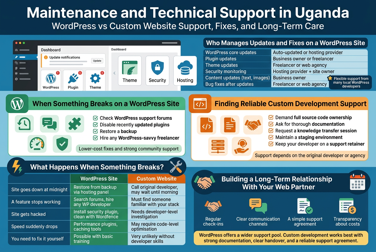 Maintenance and Technical Support in Uganda