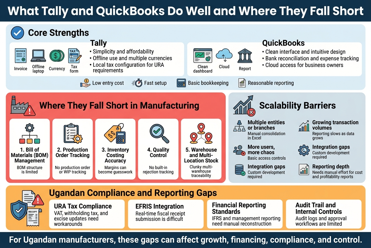 What Tally and QuickBooks Do Well and Where They Fall Short