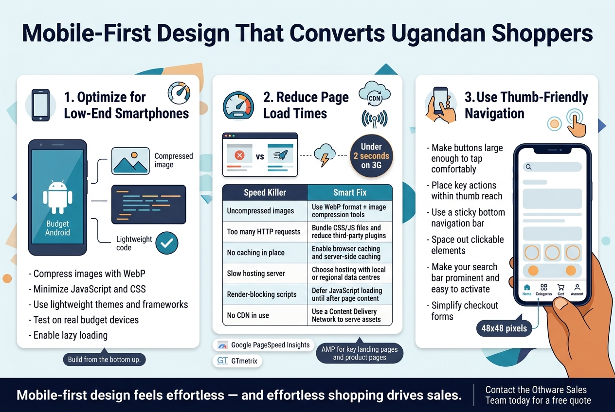 Mobile-First Design That Converts Ugandan Shoppers