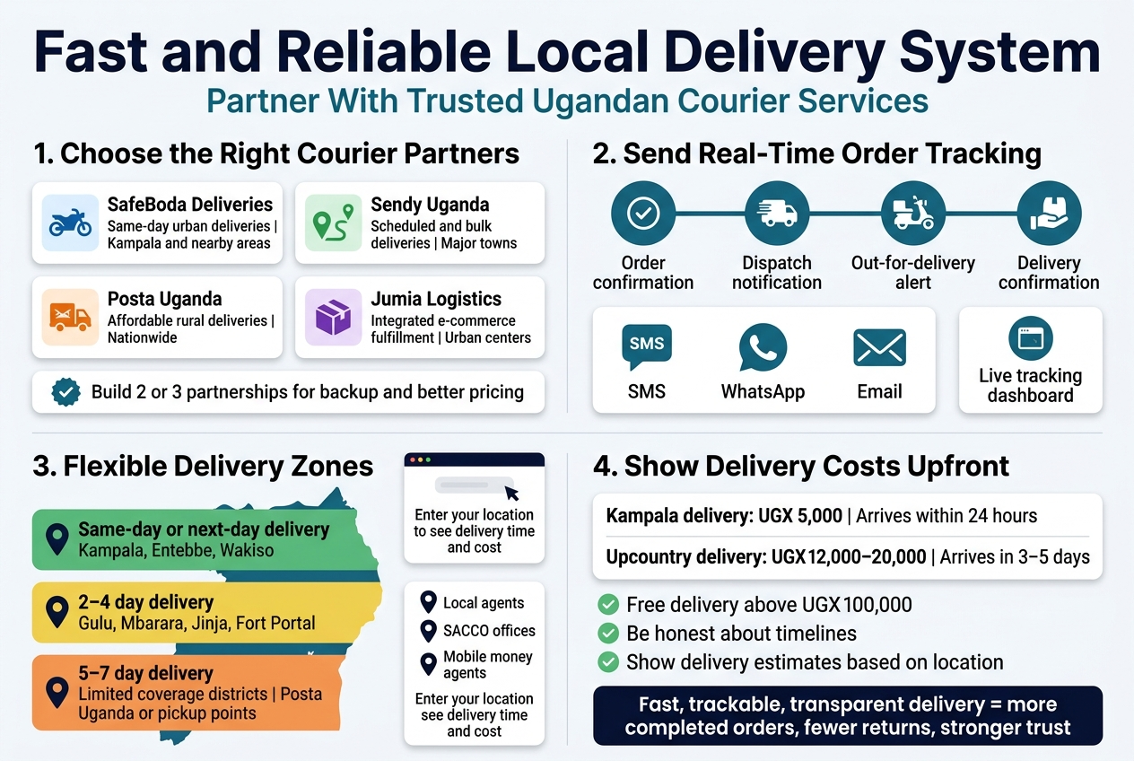 Fast and Reliable Local Delivery System