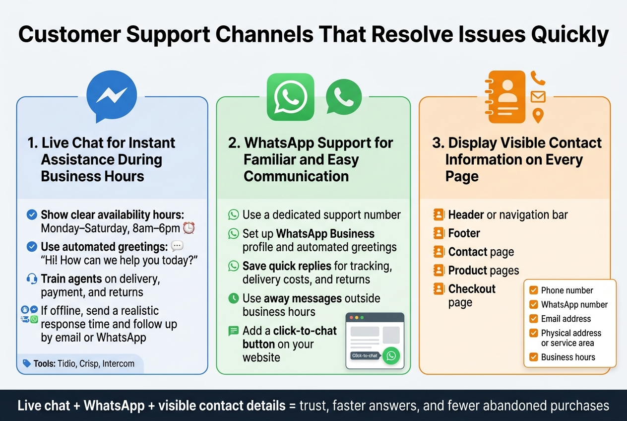 Customer Support Channels That Resolve Issues Quickly