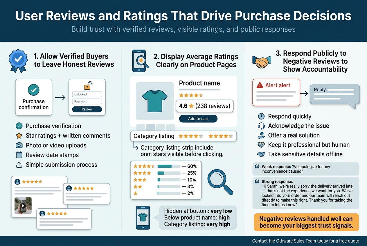 User Reviews and Ratings That Drive Purchase Decisions