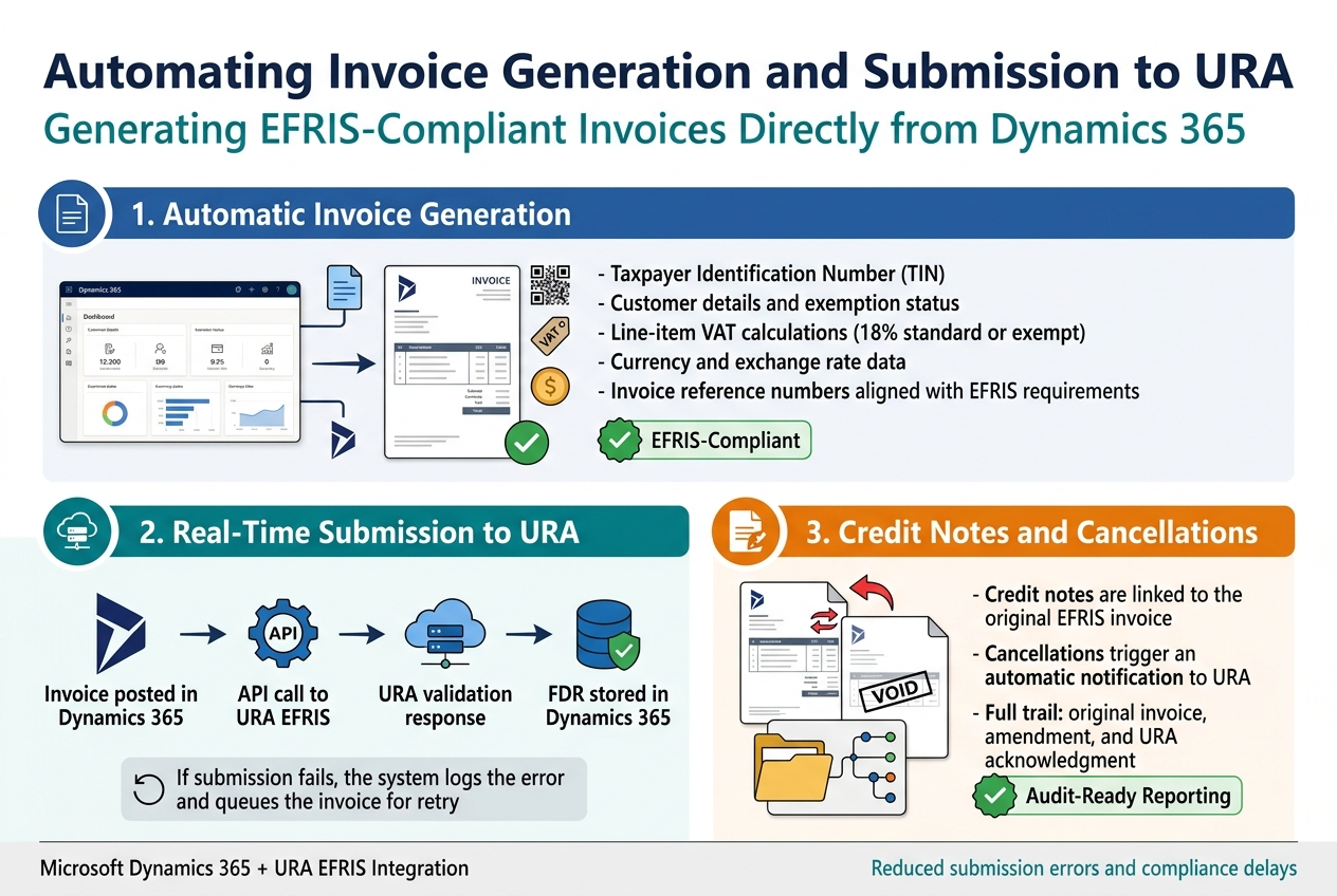 Automating Invoice Generation and Submission to URA