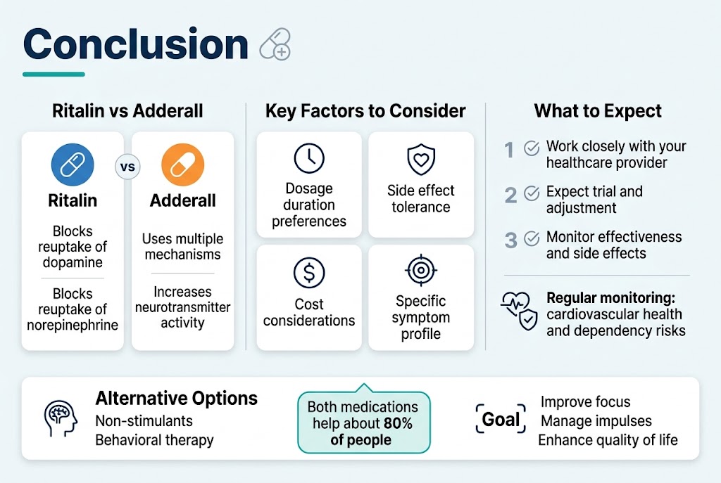 Understanding Ritalin vs Adderall for ADHD in Adults Treatment