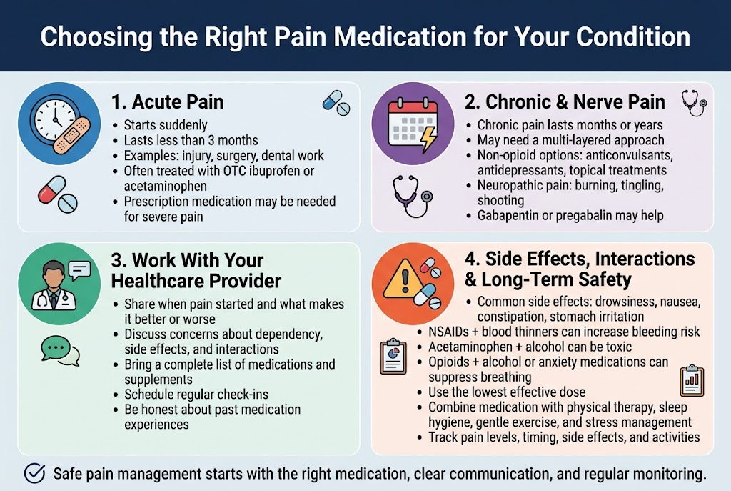 All Pain Medication Options For Adults