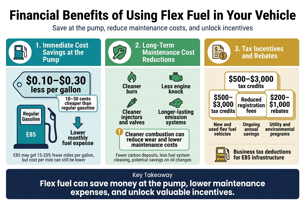 Financial Benefits of Using Flex Fuel in Your Vehicle