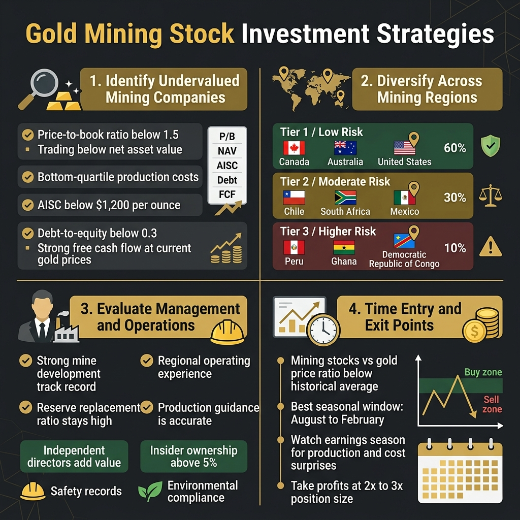 Gold Mining Stock Investment Strategies