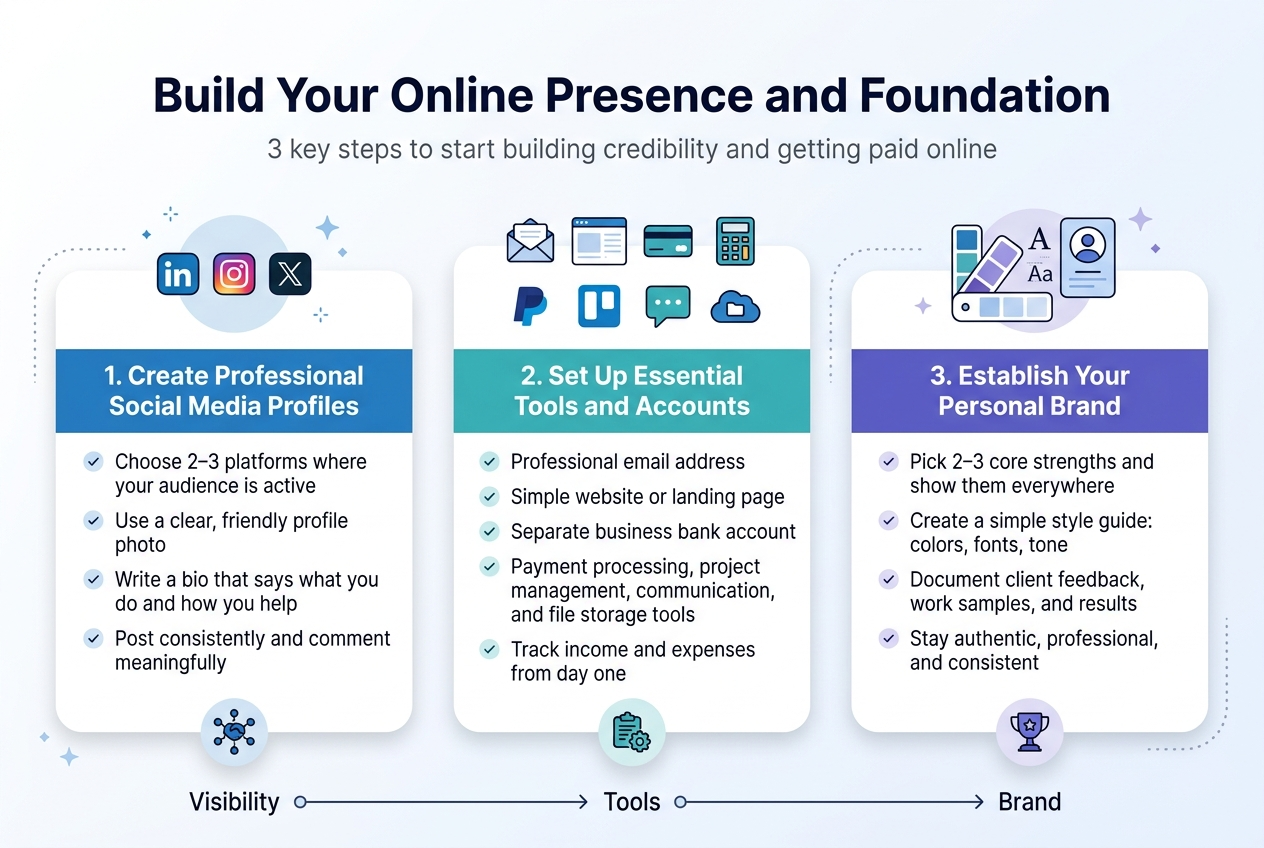 Build Your Online Presence and Foundation