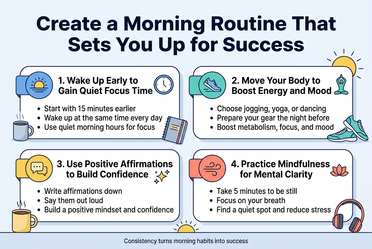 Create a Morning Routine That Sets You Up for Success