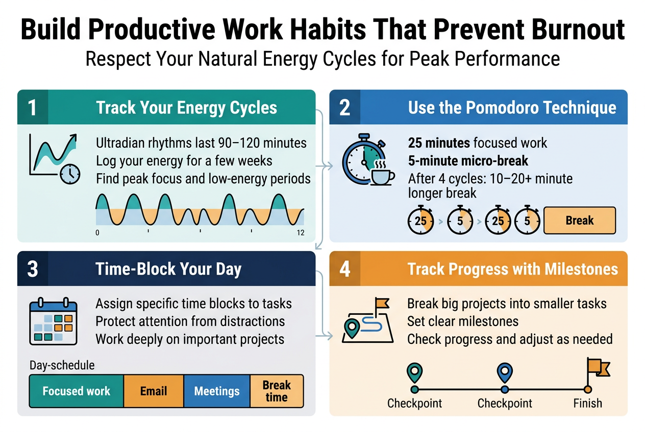 Build Productive Work Habits That Prevent Burnout
