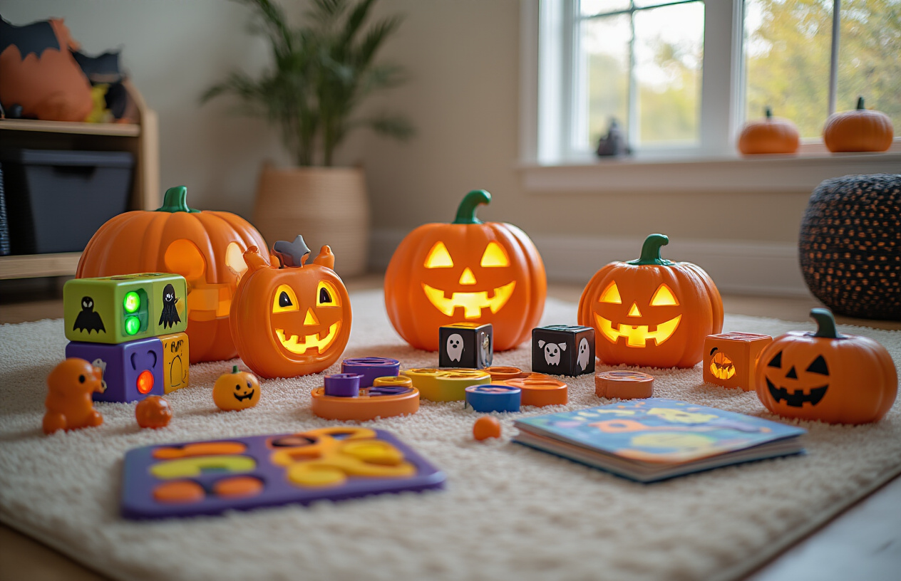 Interactive Halloween Learning Toys