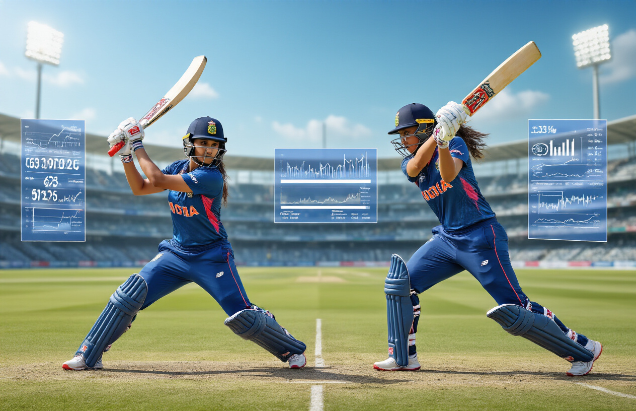 Shefali Verma vs Smriti Mandhana Stats 2025