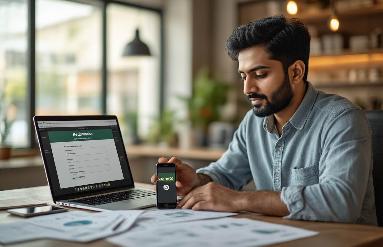 Zomato Restaurant Partner Registration