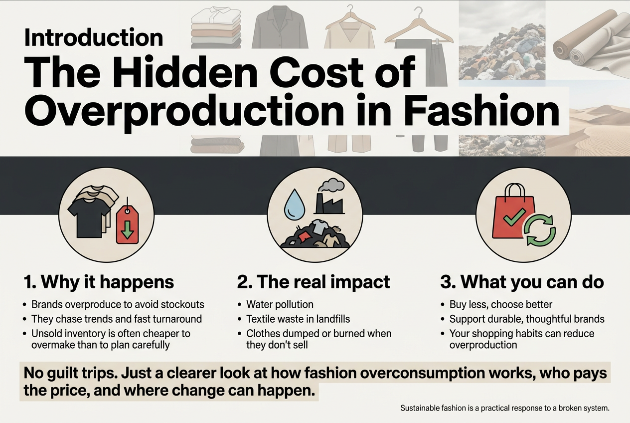 Overproduction in the Fashion Industry Hidden cost of overproduction in the fashion industry