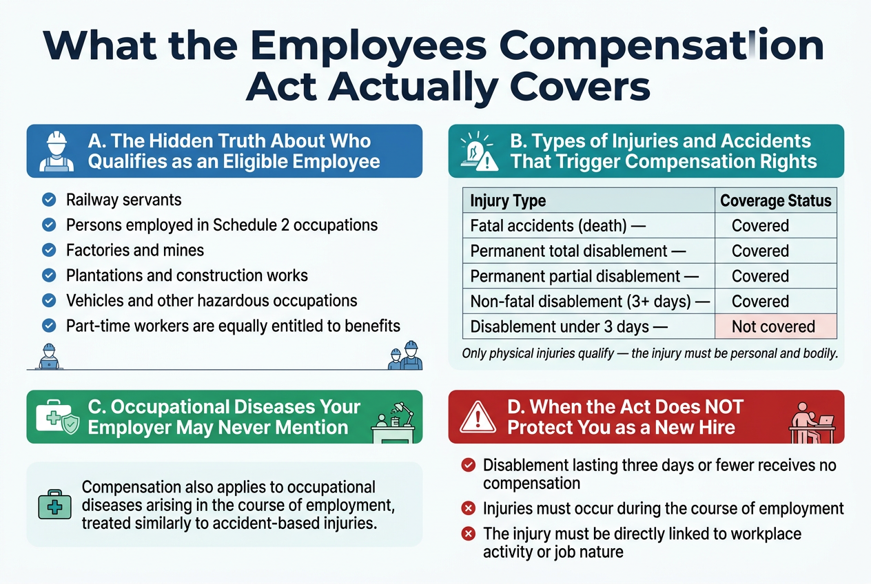 What the Employees Compensation Act Actually Covers