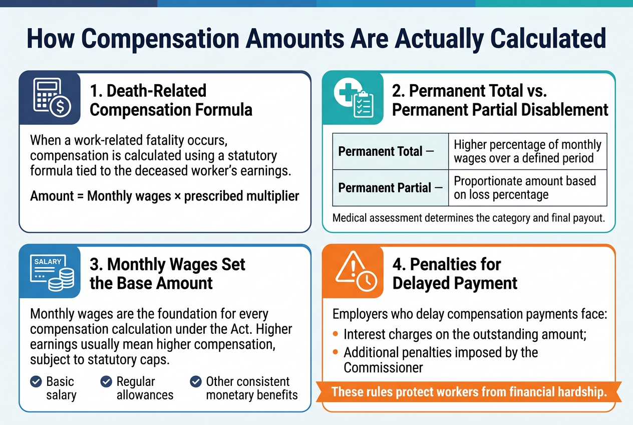 How Compensation Amounts Are Actually Calculated