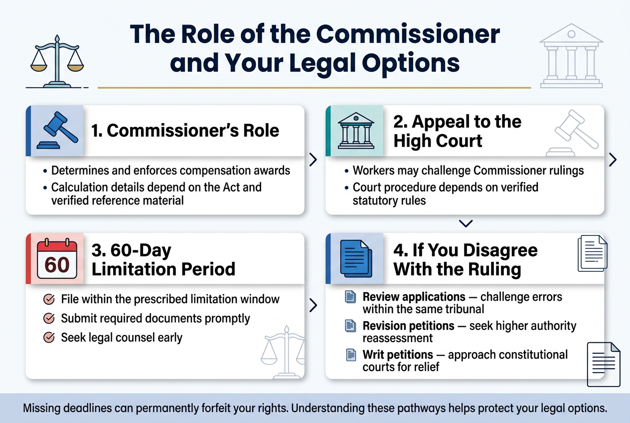 The Role of the Commissioner and Your Legal Options