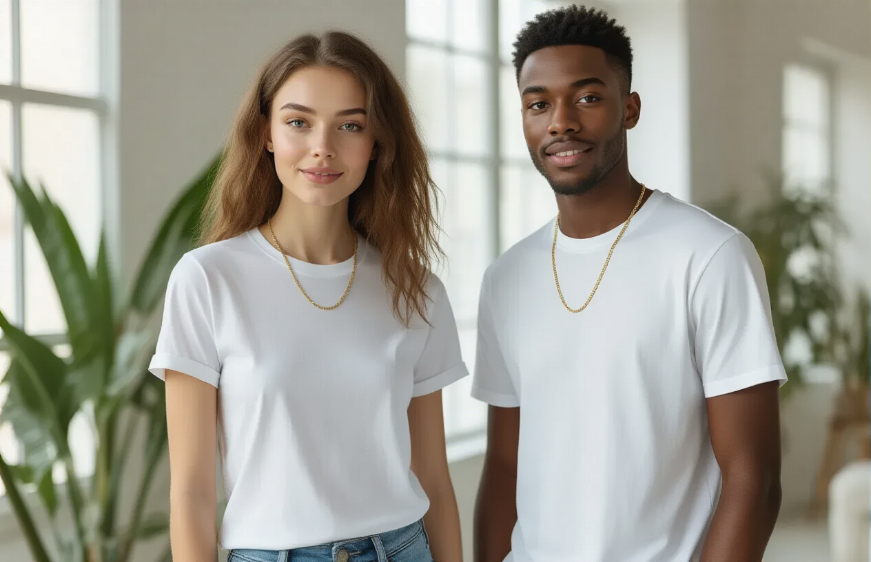 Create Effortless Casual Looks with Delicate Chain Necklaces