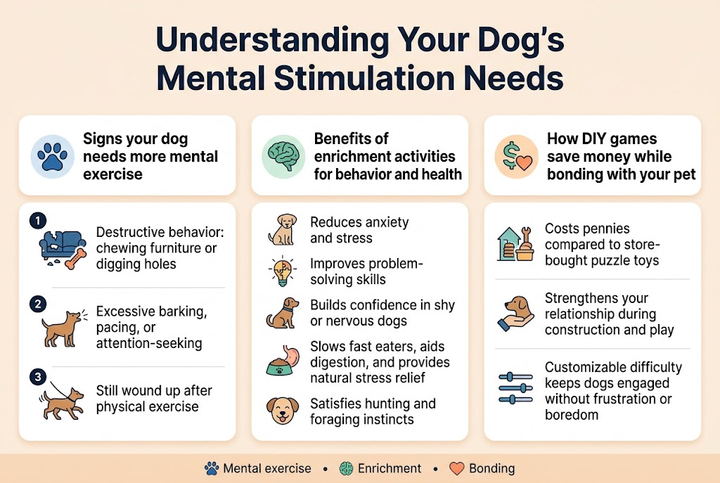5 Easy DIY Dog Enrichment Games You Can Make at Home