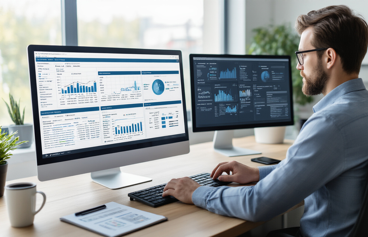 Running structured brand visibility tests across LLMs using query evaluations, sentiment analysis, and brand mention accuracy visuals.