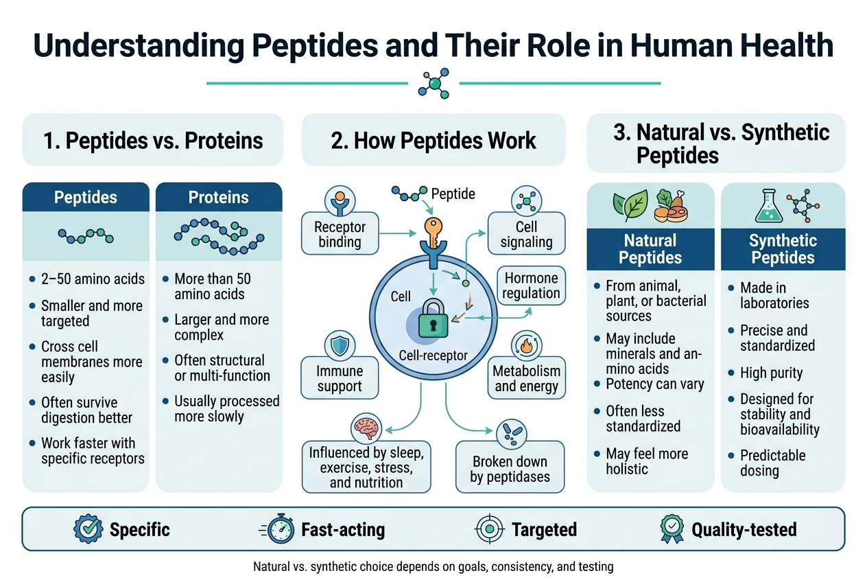 Understanding Peptides and Their Role in Human Health