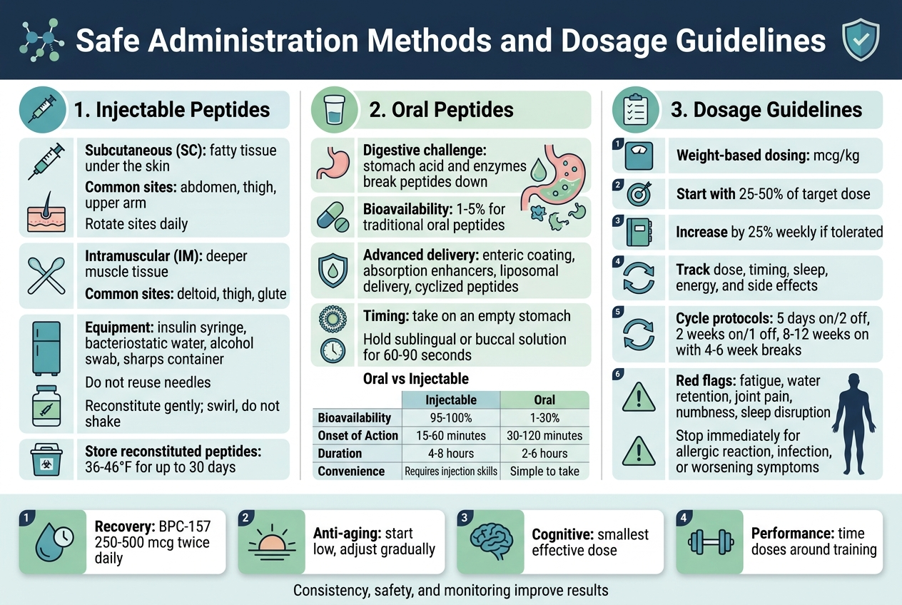 Safe Administration Methods and Dosage Guidelines