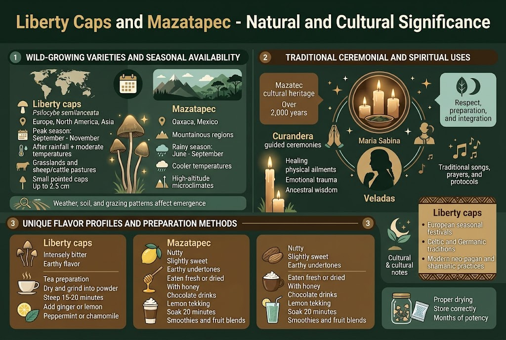 Liberty Caps and Mazatapec - Natural and Cultural Significance