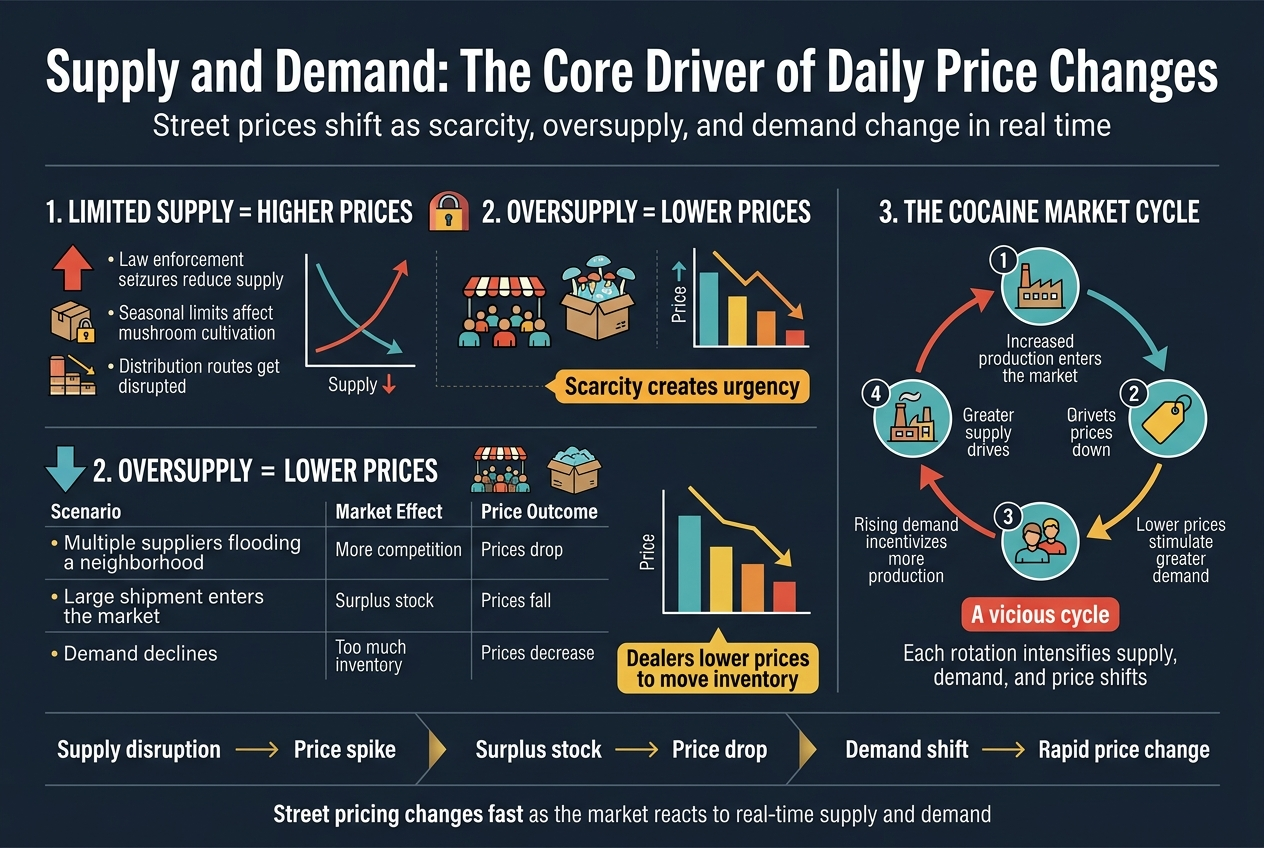 Why Street Dealers Keep Changing The Price
