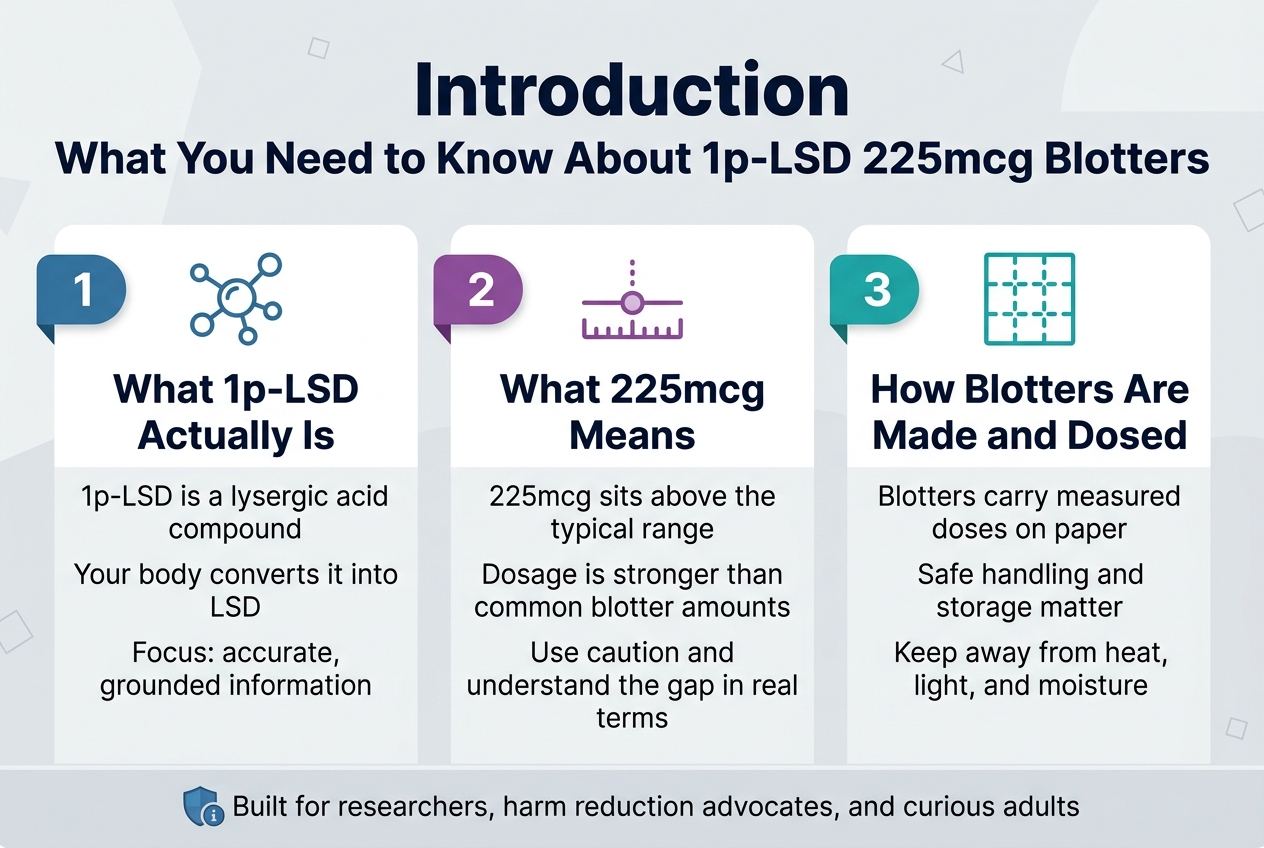 1P-Lsd 225Mcg Blotters Explained