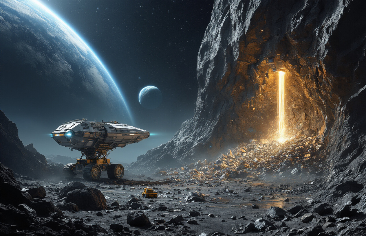 Robotic Extraction Systems Harvesting Rare Metals