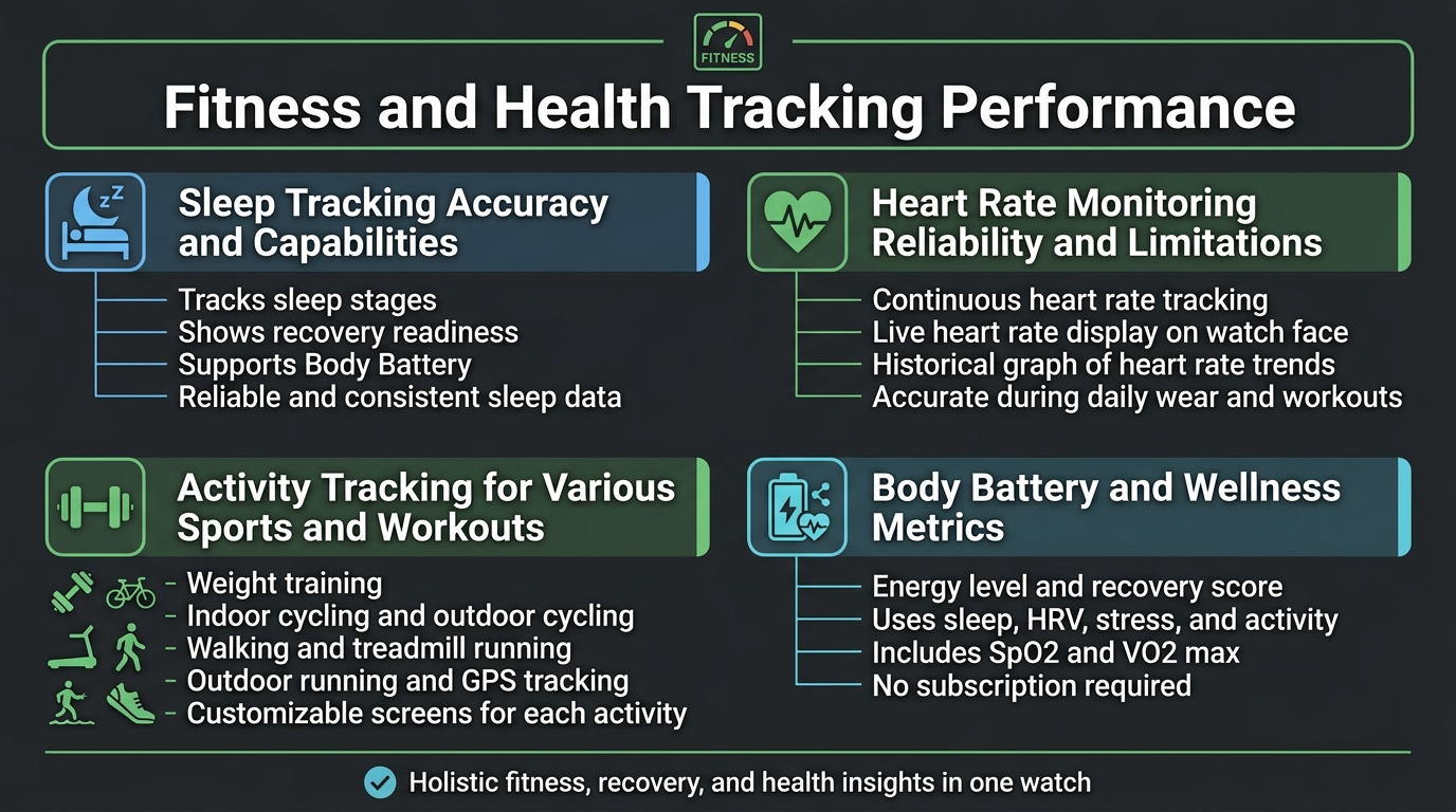 Fitness and Health Tracking Performance
