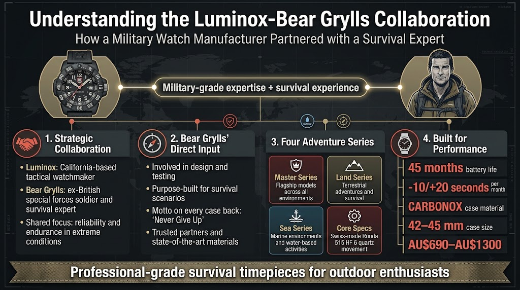 Understanding the Luminox-Bear Grylls Collaboration
