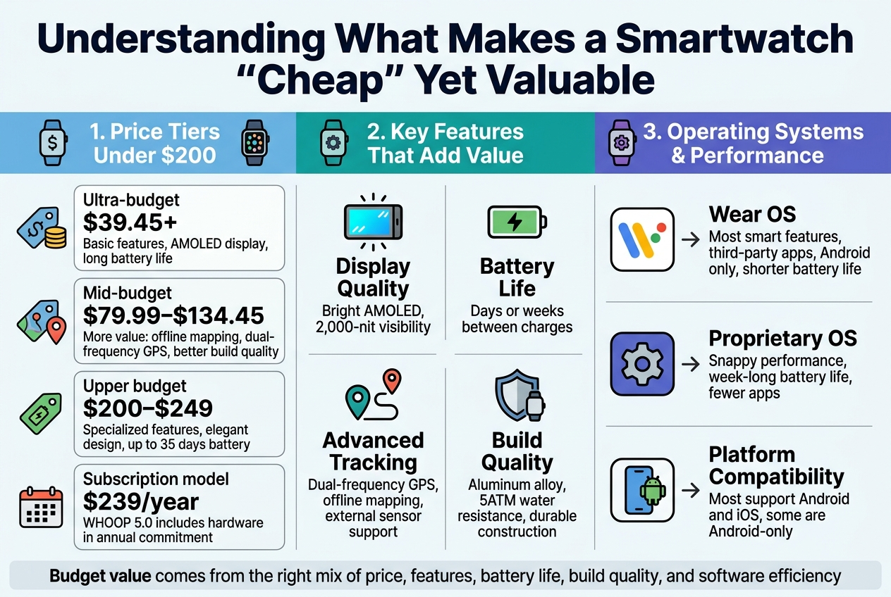 Understanding What Makes a Smartwatch "Cheap" Yet Valuable