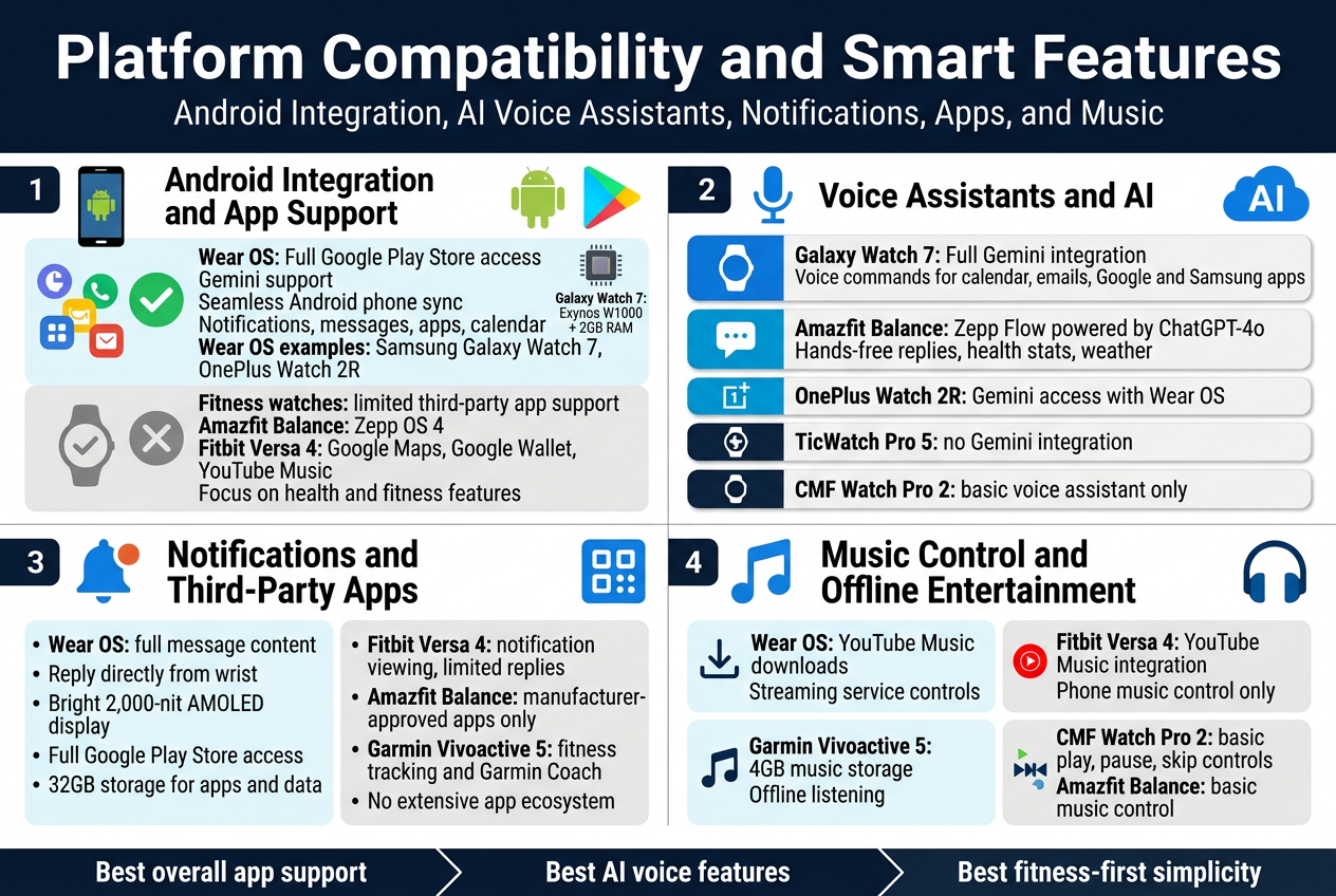 Platform Compatibility and Smart Features