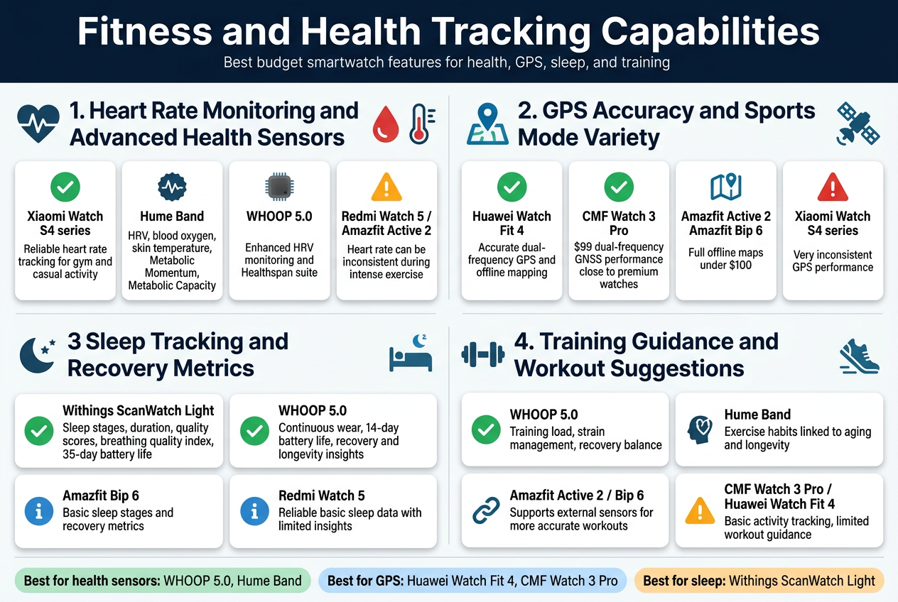 Fitness and Health Tracking Capabilities