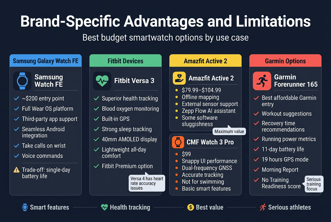 Brand-Specific Advantages and Limitations