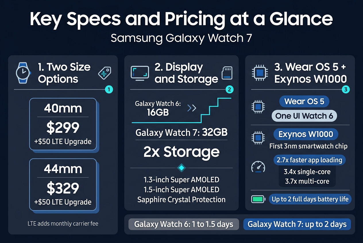 Key Specs and Pricing at a Glance