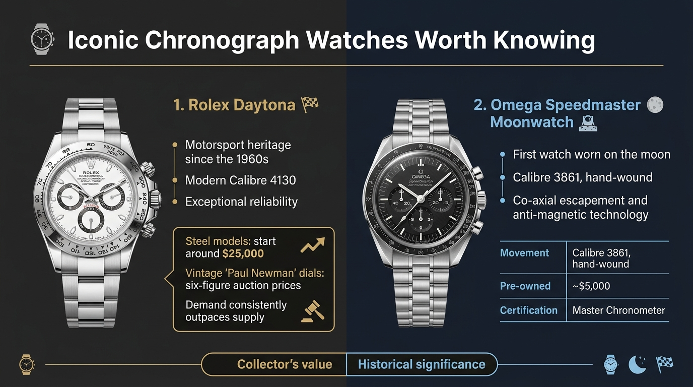 Iconic Chronograph Watches Worth Knowing