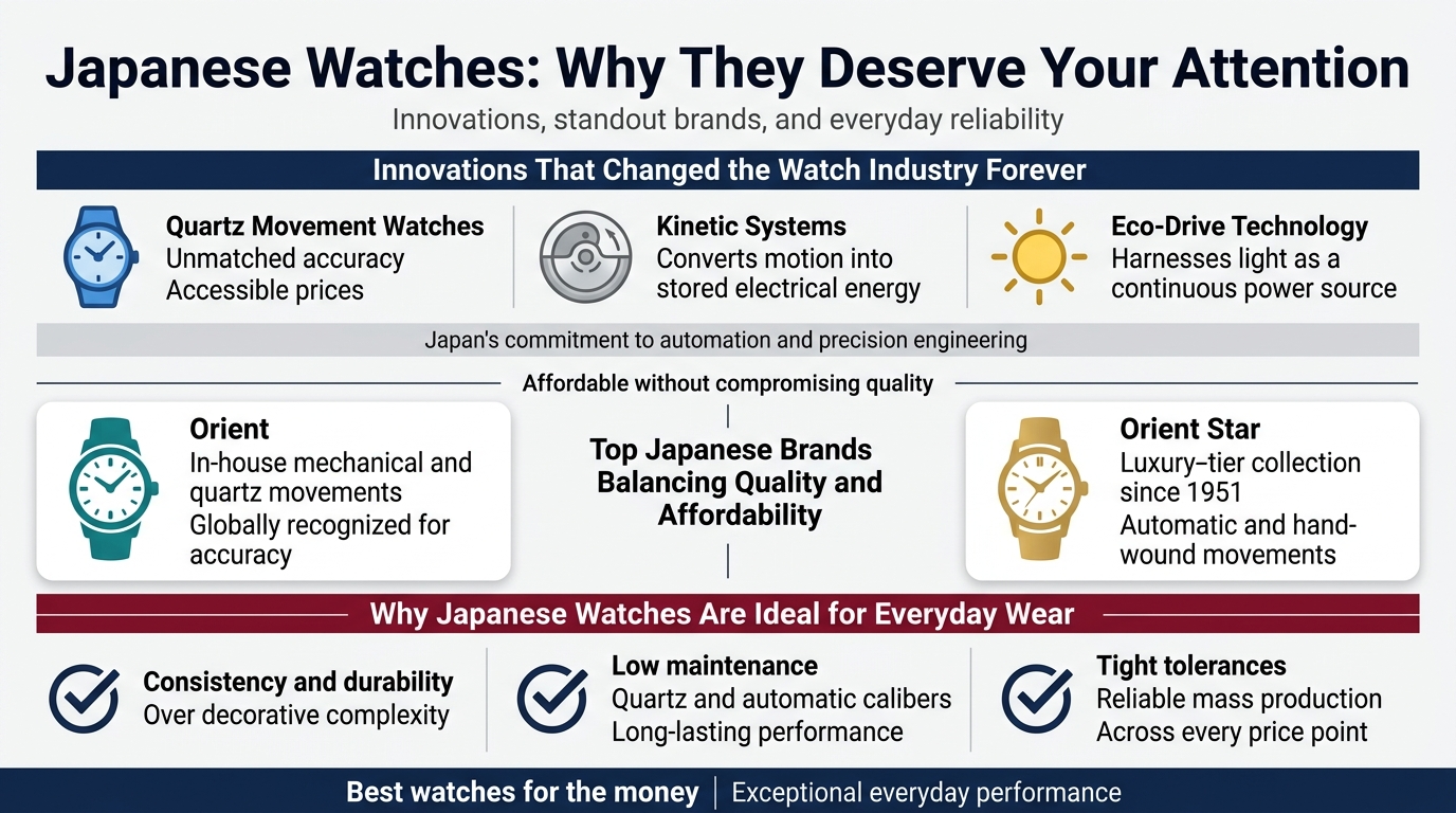 Japanese Watches: Why They Deserve Your Attention