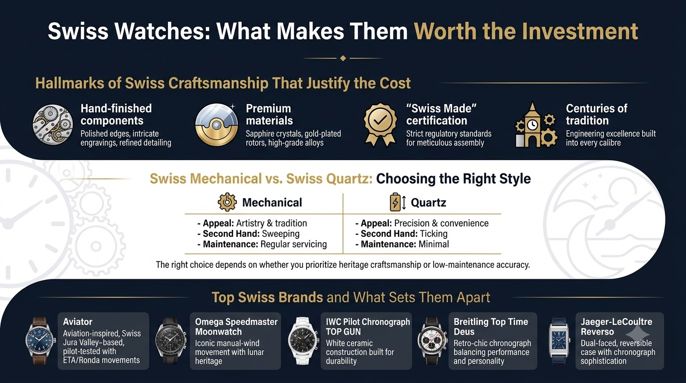 Swiss Watches: What Makes Them Worth the Investment