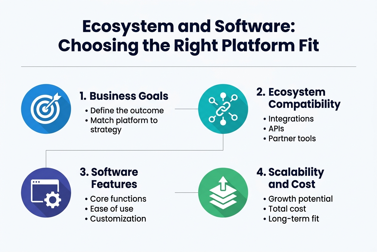 Ecosystem and Software: Choosing the Right Platform Fit