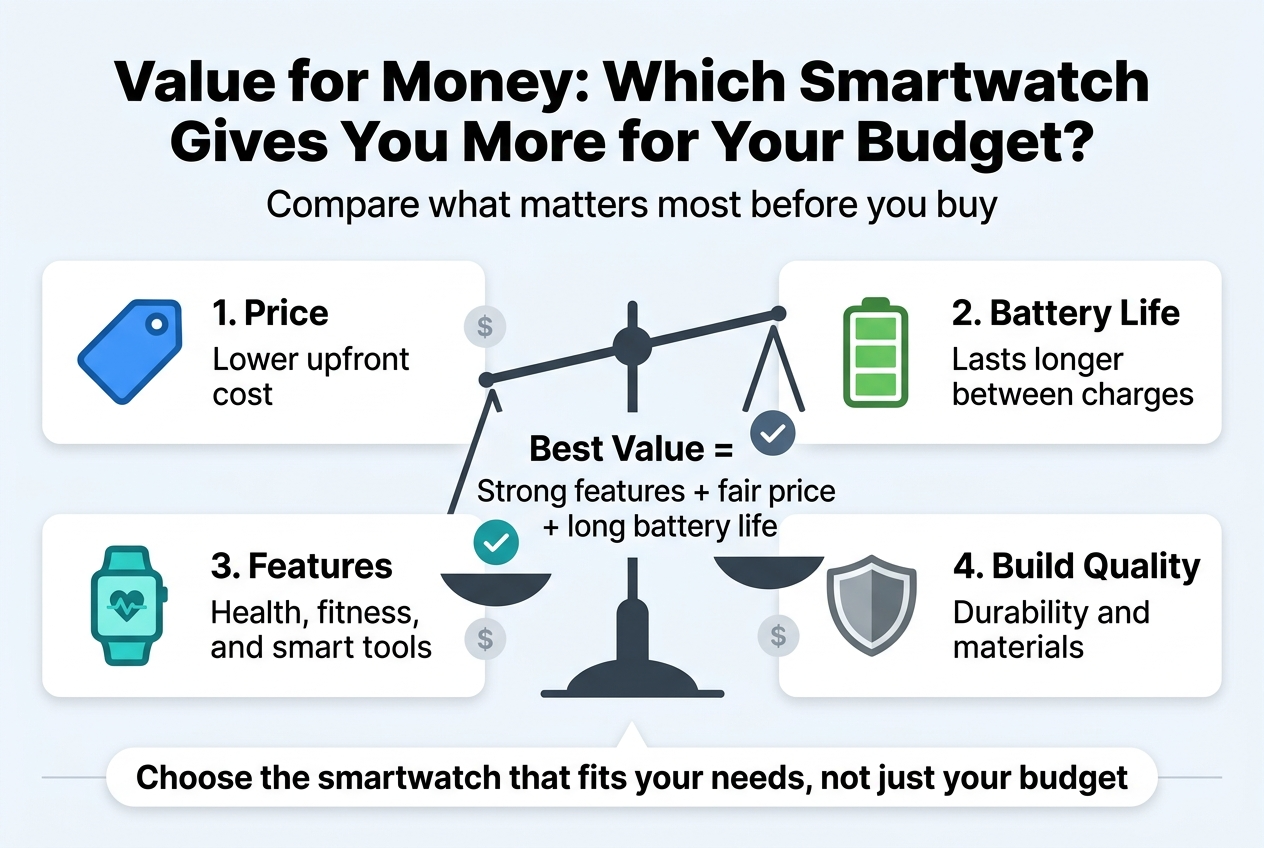 Value for Money: Which Smartwatch Gives You More for Your Budget?