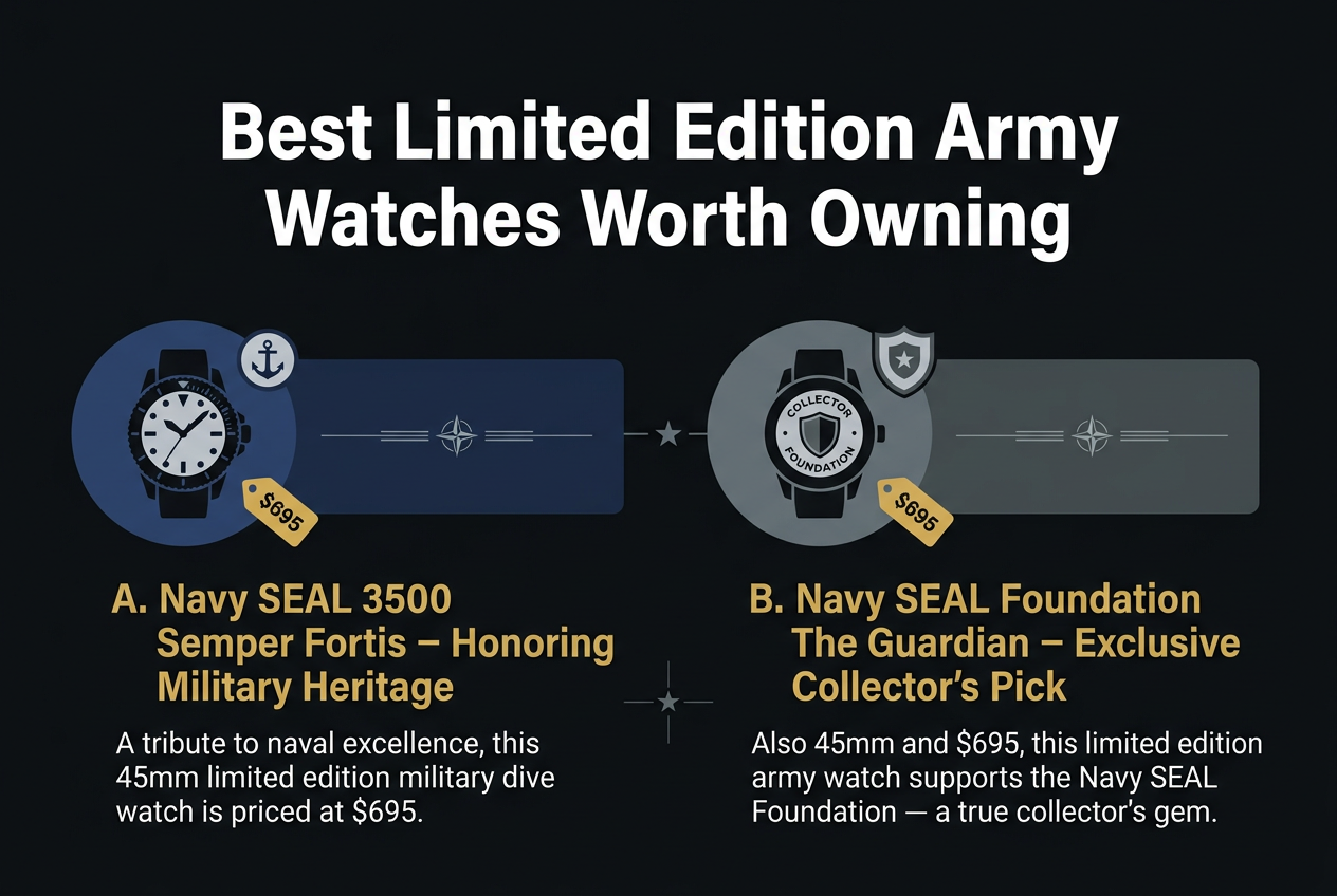Best Limited Edition Army Watches Worth Owning