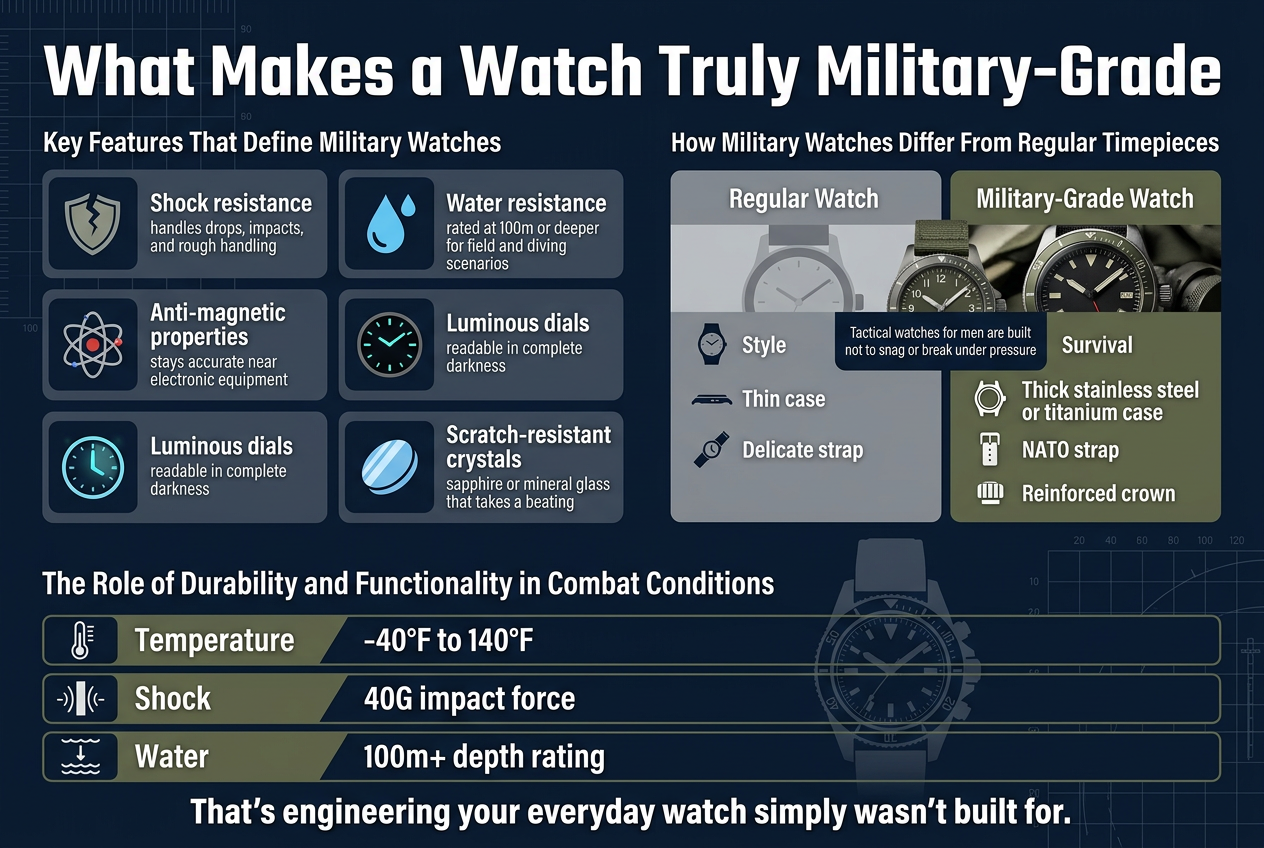 What Makes a Watch Truly Military-Grade