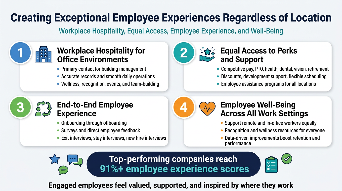 Creating Exceptional Employee Experiences Regardless of Location