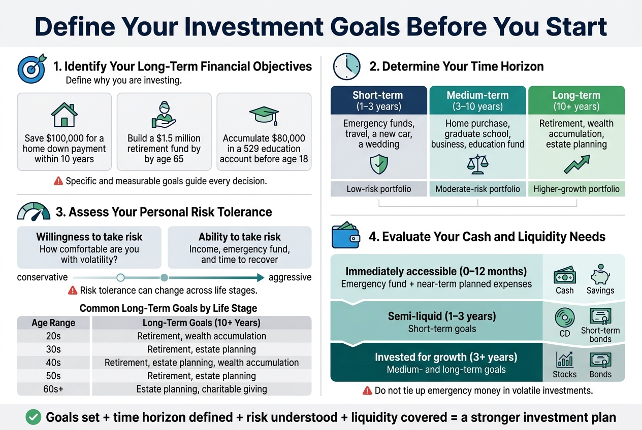Define Your Investment Goals Before You Start