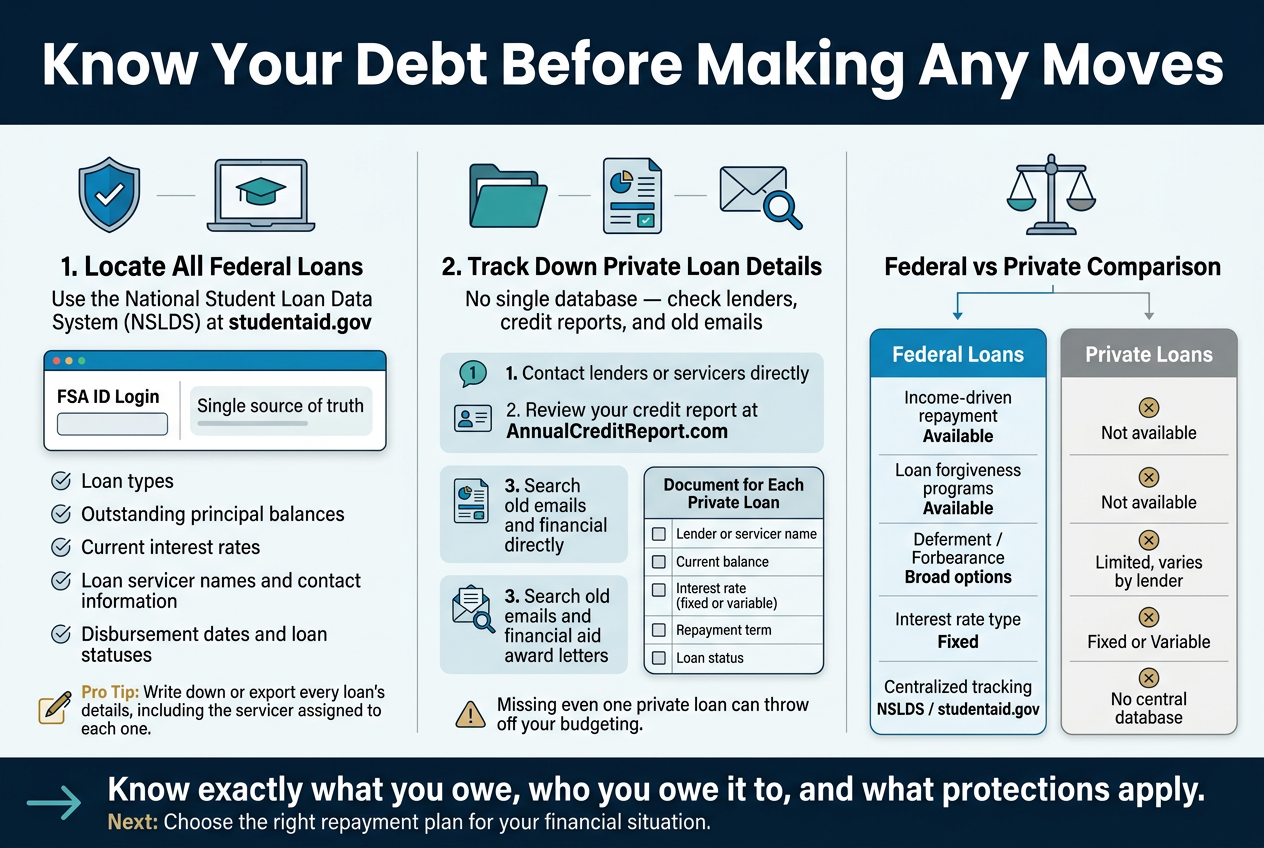 Know Your Debt Before Making Any Moves